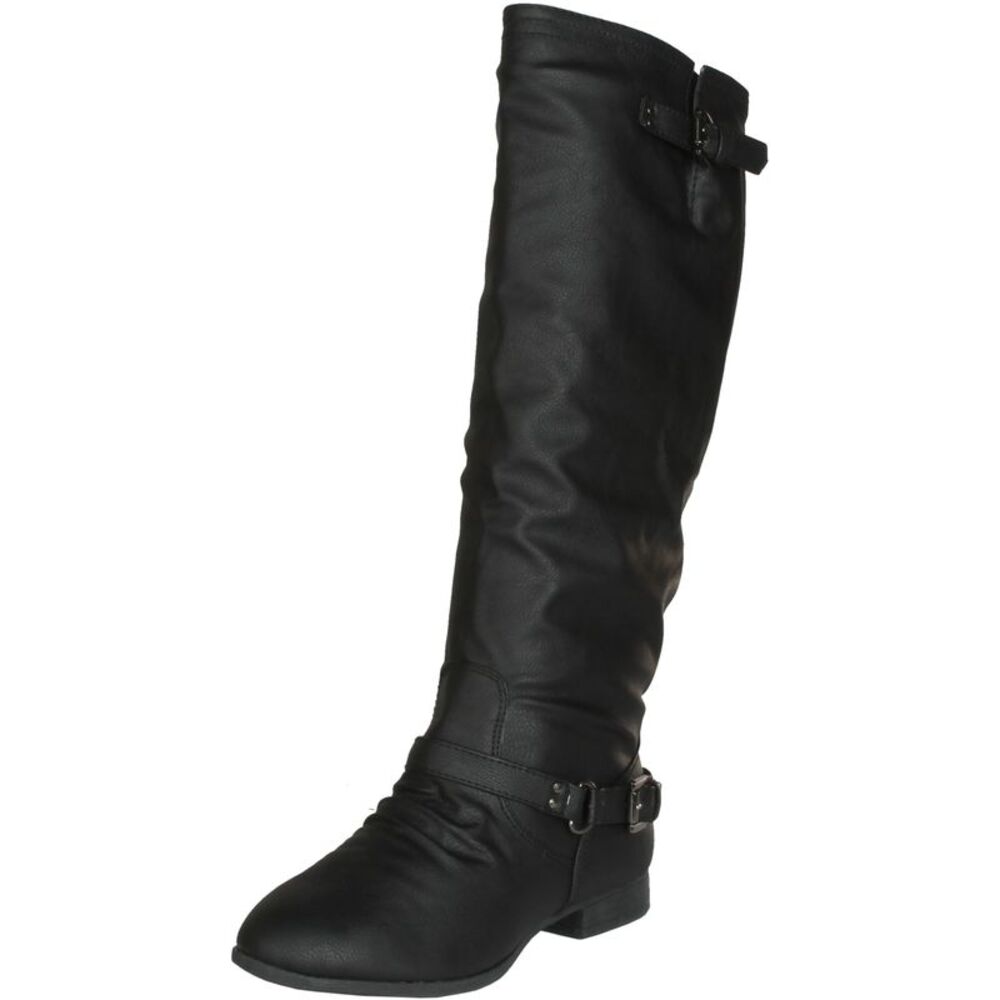 Top Moda Coco-1 Black Womens boots 8.5 NEW